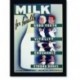 Quadro Poster Propaganda Bebidas Milk for Health