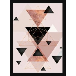 Quadro Poster Art Digital Abstrato 8095