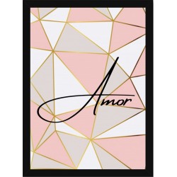 Quadro Poster Art Digital Abstrato 8099