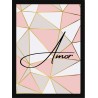 Quadro Poster Art Digital Abstrato 8099