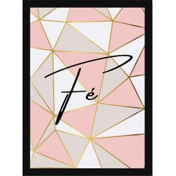 Quadro Poster Art Digital Abstrato 8100