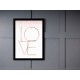 Quadro Poster Art Digital Abstrato 8101