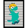 Quadro Poster Art Digital Abstrato 8111