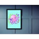 Quadro Poster Art Digital Abstrato 8114