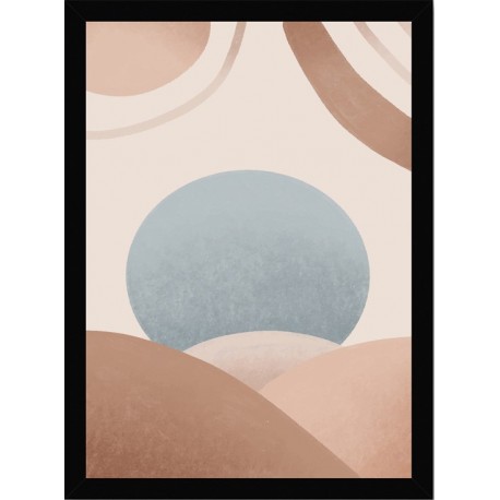 Quadro Poster Art Digital Abstrato 8130