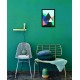 Quadro Poster Art Digital Abstrato 8131