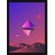 Quadro Poster Art Digital Abstrato 8135