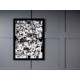 Quadro Poster Art Digital Abstrato 8137