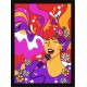 Quadro Poster Art Digital Abstrato 8140