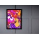 Quadro Poster Art Digital Abstrato 8140