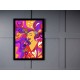 Quadro Poster Art Digital Abstrato 8142