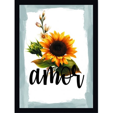 Quadro Poster Art Digital Abstrato 8144