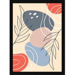 Quadro Poster Art Digital Abstrato 8150