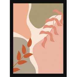 Quadro Poster Art Digital Abstrato 8152