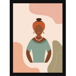 Quadro Poster Art Digital Abstrato 8153