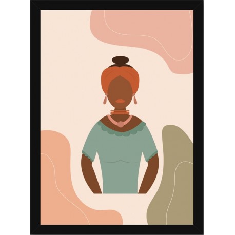 Quadro Poster Art Digital Abstrato 8153