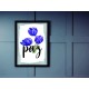 Quadro Poster Art Digital Abstrato 8155