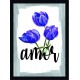 Quadro Poster Art Digital Abstrato 8156