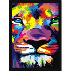 Quadro Poster Art Digital Abstrato 8169
