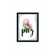 Quadro Poster Art Digital Abstrato 8203