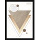 Quadro Poster Art Digital Geometrico 8211