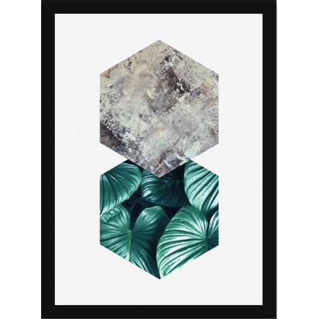 Quadro Poster Art Digital Geometrico 8213