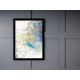 Quadro Poster Art Digital Geometrico 8215