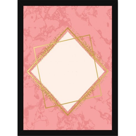 Quadro Poster Art Digital Geometrico 8218