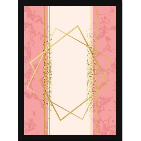 Quadro Poster Art Digital Geometrico 8219