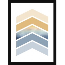 Quadro Poster Art Digital Geometrico 8230