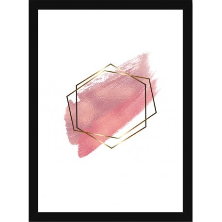 Quadro Poster Art Digital Geometrico 8231