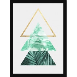 Quadro Poster Art Digital Geometrico 8235