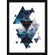 Quadro Poster Art Digital Geometrico 8240