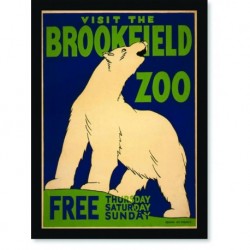 Quadro Poster Natureza Visit The Brookfield Zoo Free