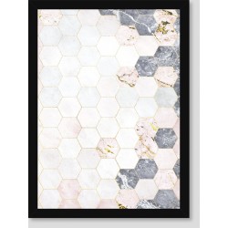 Quadro Poster Art Digital Geometrico 8247