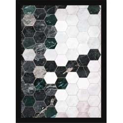 Quadro Poster Art Digital Geometrico 8248