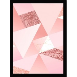 Quadro Poster Art Digital Geometrico 8256