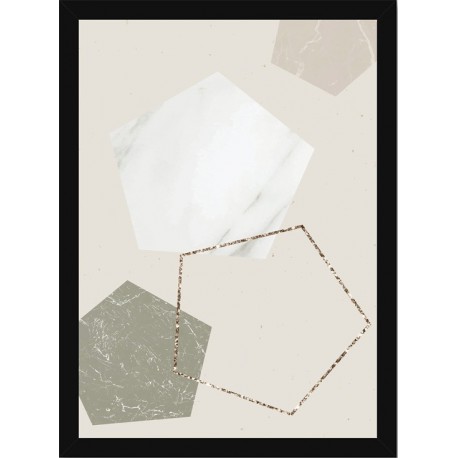 Quadro Poster Art Digital Geometrico 8261