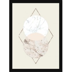 Quadro Poster Art Digital Geometrico 8263