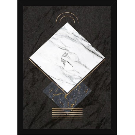 Quadro Poster Art Digital Geometrico 8264