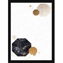 Quadro Poster Art Digital Geometrico 8265