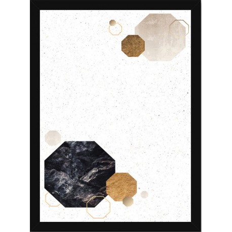 Quadro Poster Art Digital Geometrico 8265