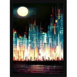 Quadro Poster Art Digital Quadro Artistico 8284