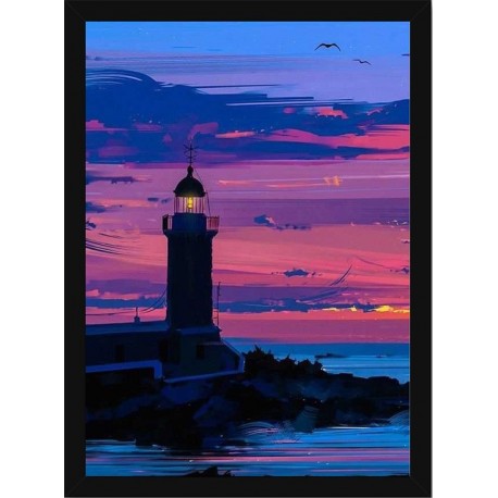Quadro Poster Art Digital Quadro Artistico 8298