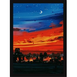 Quadro Poster Art Digital Quadro Artistico 8303