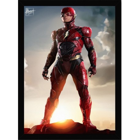 Quadro Poster Heróis Flash 8336