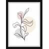 Quadro Poster Art Digital Flores 8343