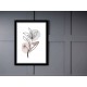 Quadro Poster Art Digital Flores 8345