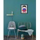Quadro Poster Infantil Super Homen 8349