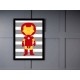 Quadro Poster Infantil Homem de Ferro 8353
